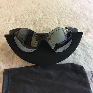 Rare Oakley SubZero Sunglasses. Has prescription in them that can be changed.